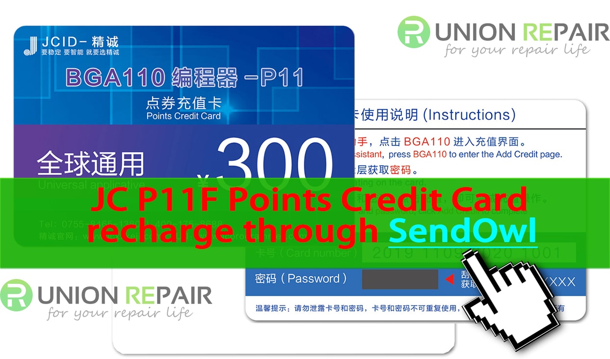 JC P11F Points Credit Recharge